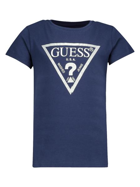 GUESS t-shirt blue for girls | NICKIS.com