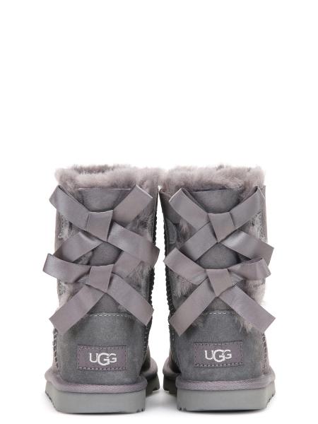 ugg bow grey