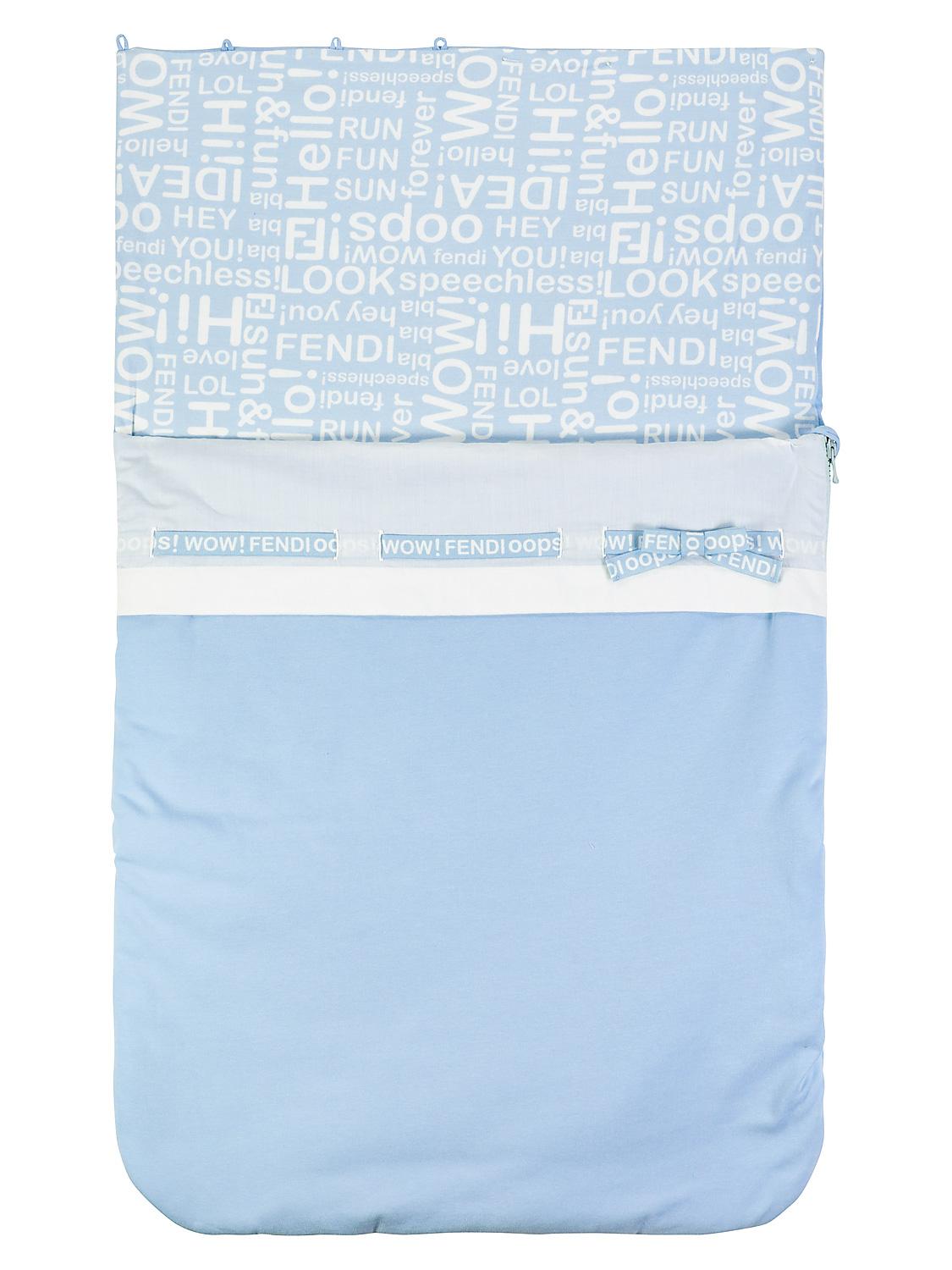 blue baby sleeping bag