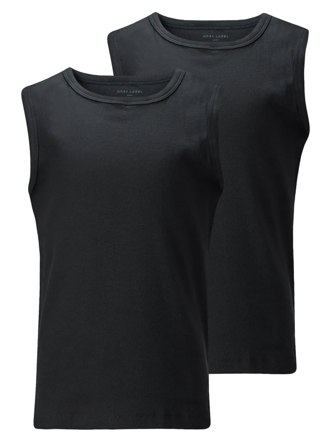 GRAY LABEL undershirt 2 Pack Grey