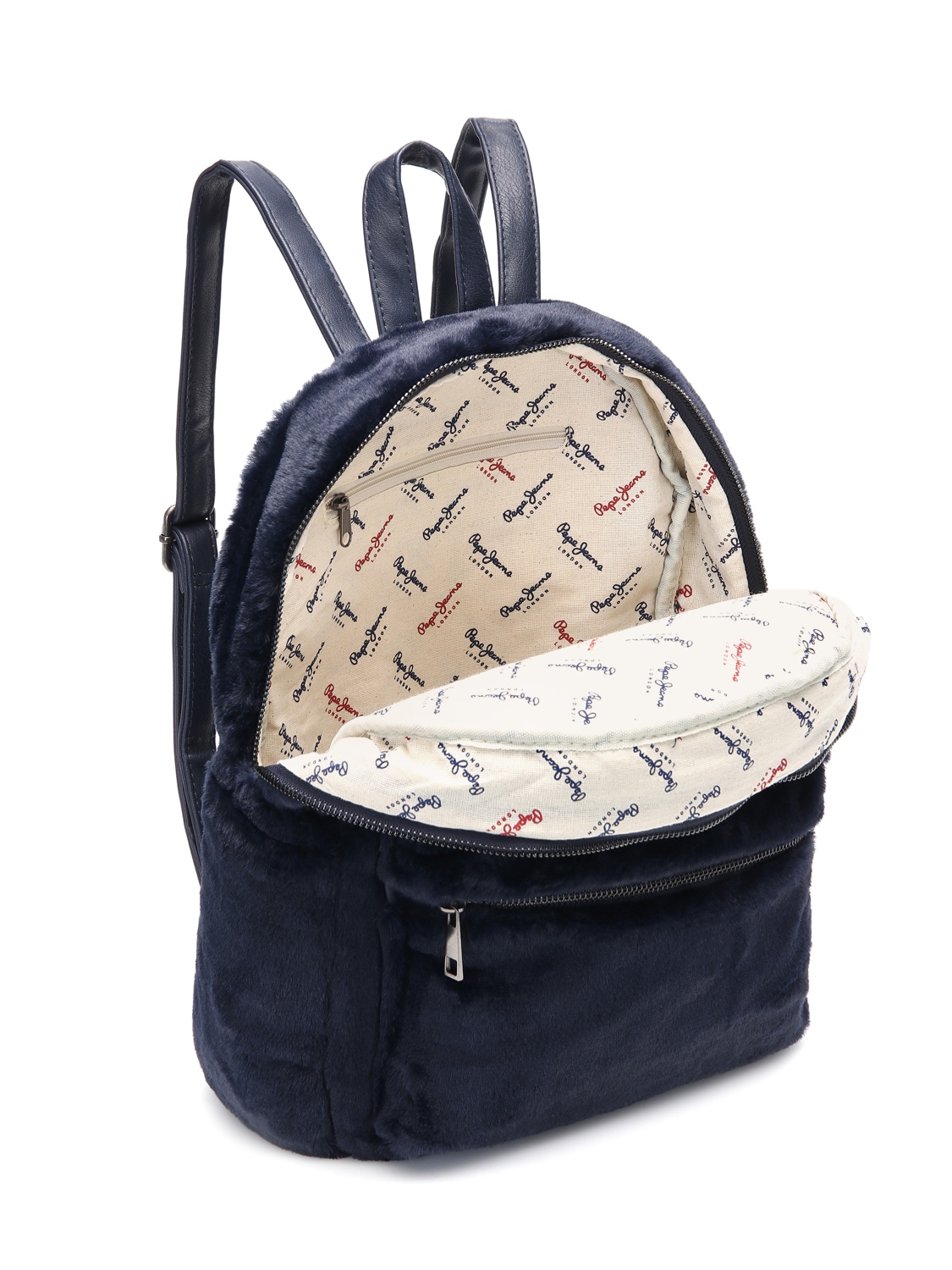 PEPE JEANS backpack LUZ blue for girls