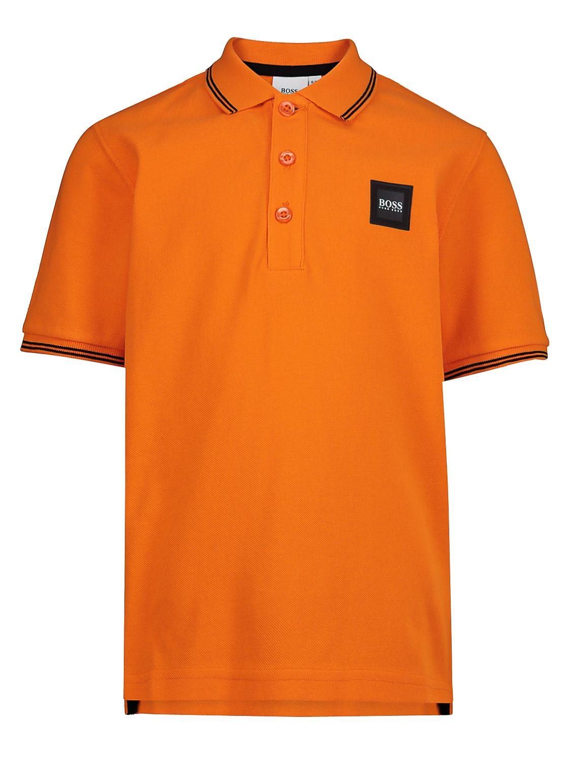 BOSS Polo Shirt orange for boys