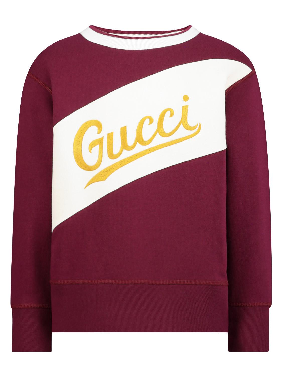 red gucci sweatshirt