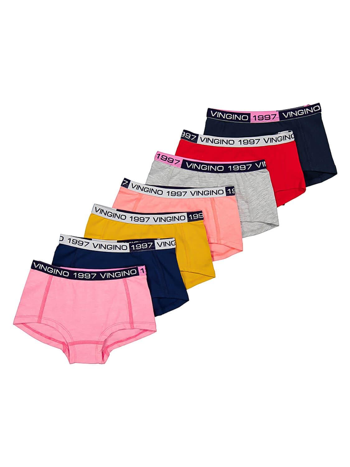 VINGINO underpants G 123-7 Everyday 7-Pack blue for girls | NICKIS.com