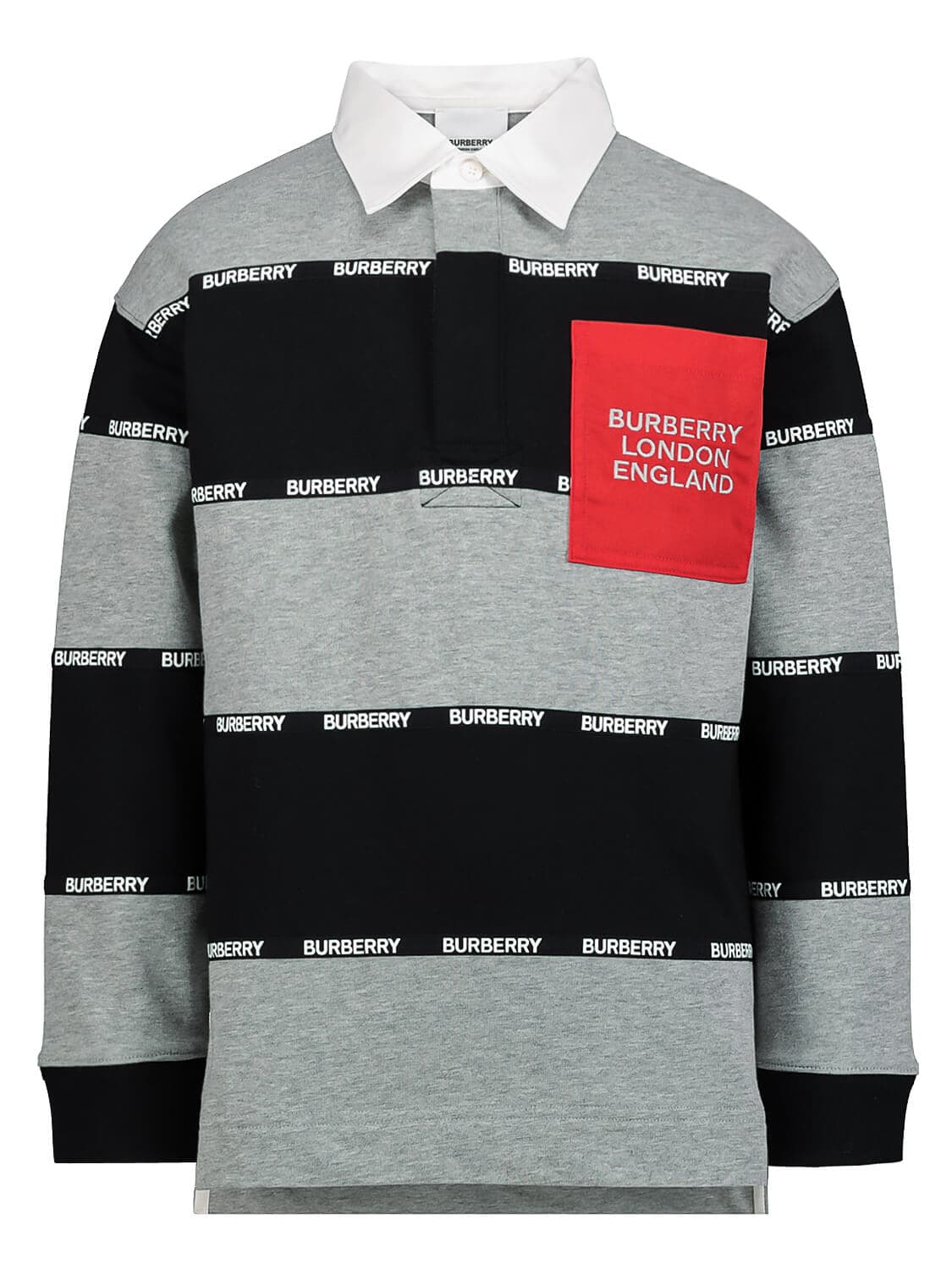 Click to view more detailed imagery on our partner's website Burberry Kids Long-sleeve For Boys In Grey