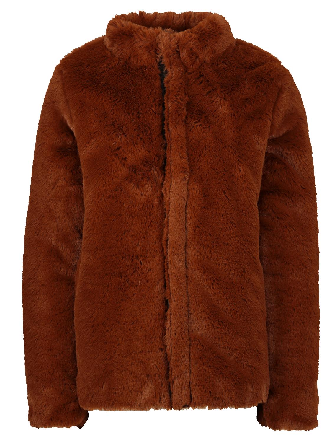 Retour Jacket Edith Brown For Girls Nickis Com