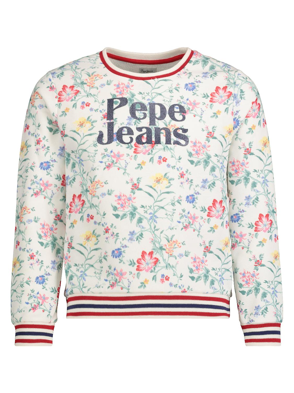pepe jeans white sweatshirt