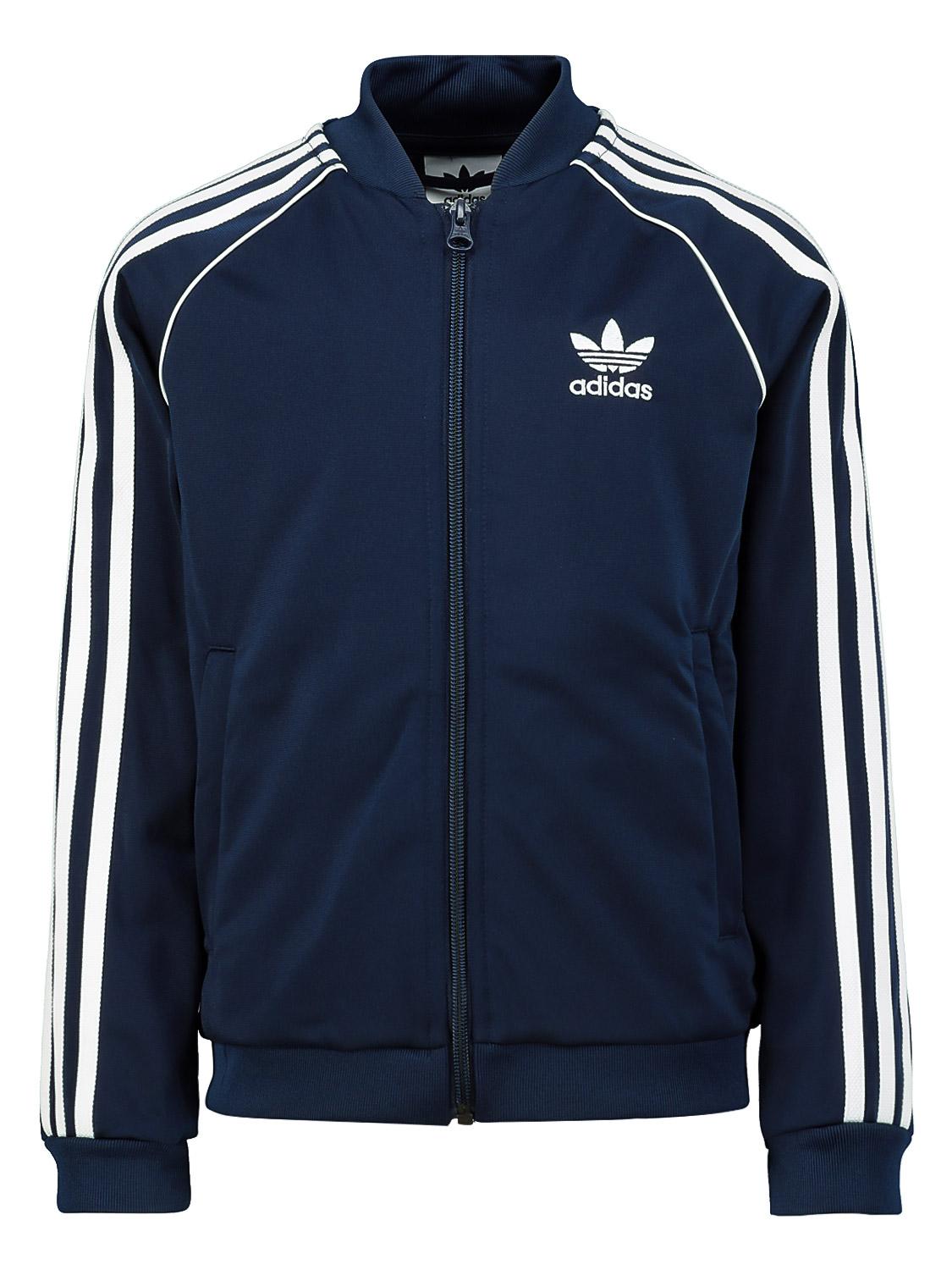 blue adidas jacket kids