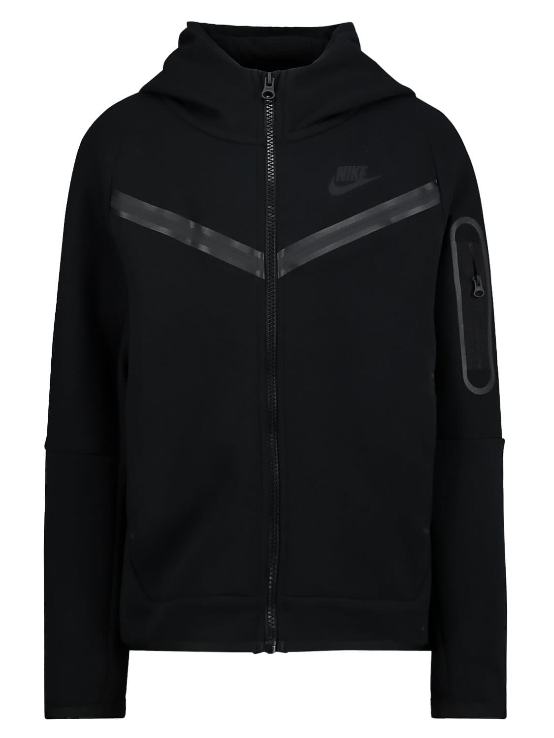 Click to view more detailed imagery on our partner's website Nike Kids' Sportswear Tech Fleece For Boys In Black