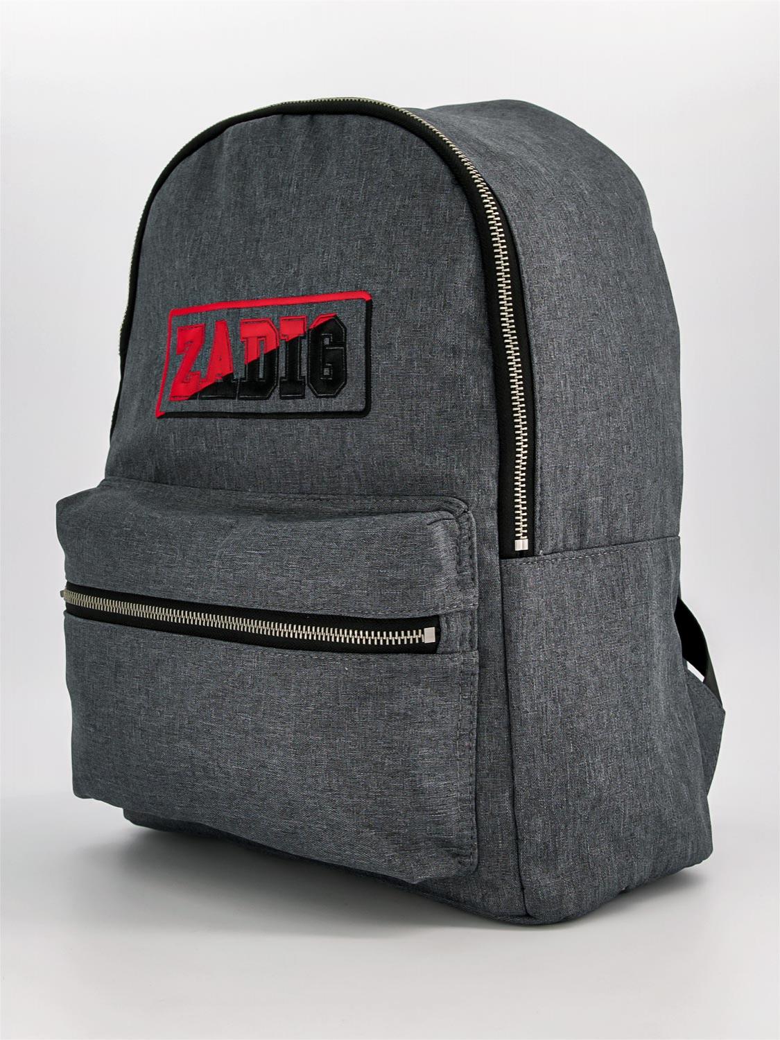 ZADIG & VOLTAIRE backpack grey for boys