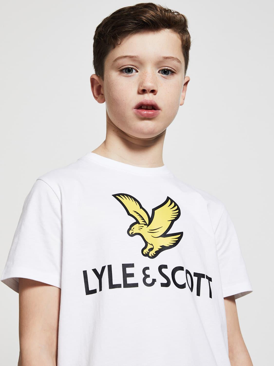 LYLE & SCOTT tshirt white for
