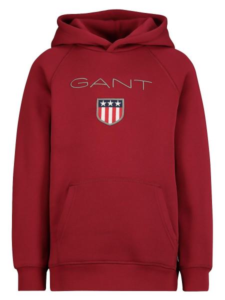 gant hoodie red