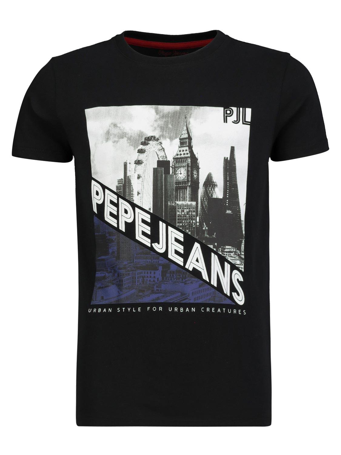 pepe jeans black t shirt