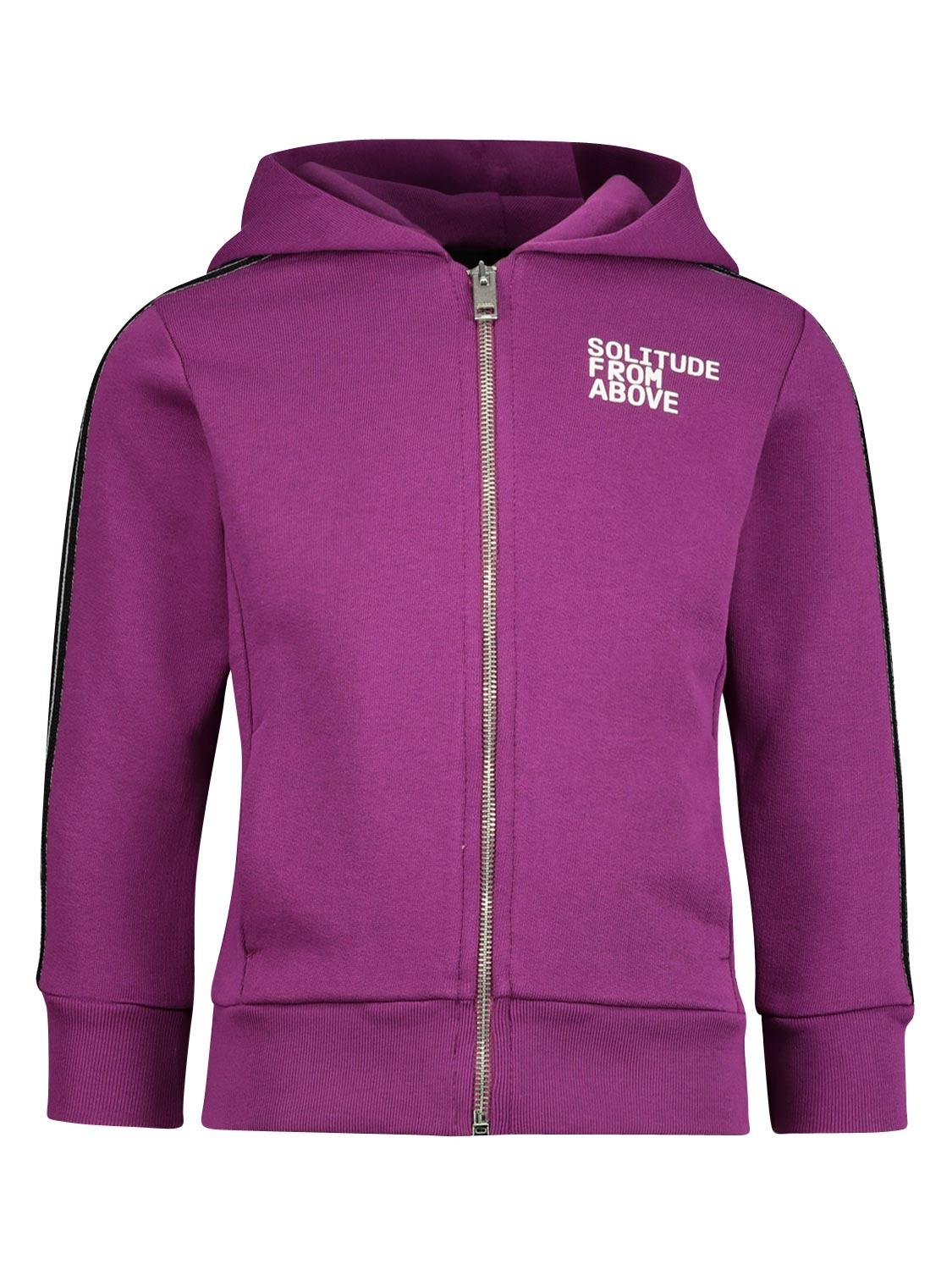 Solitude Purple Graphic Hoodie