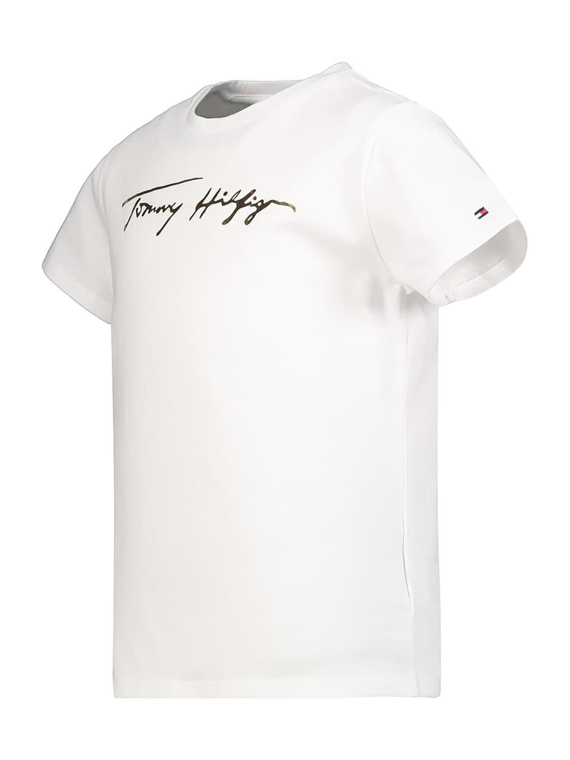 tommy script tee