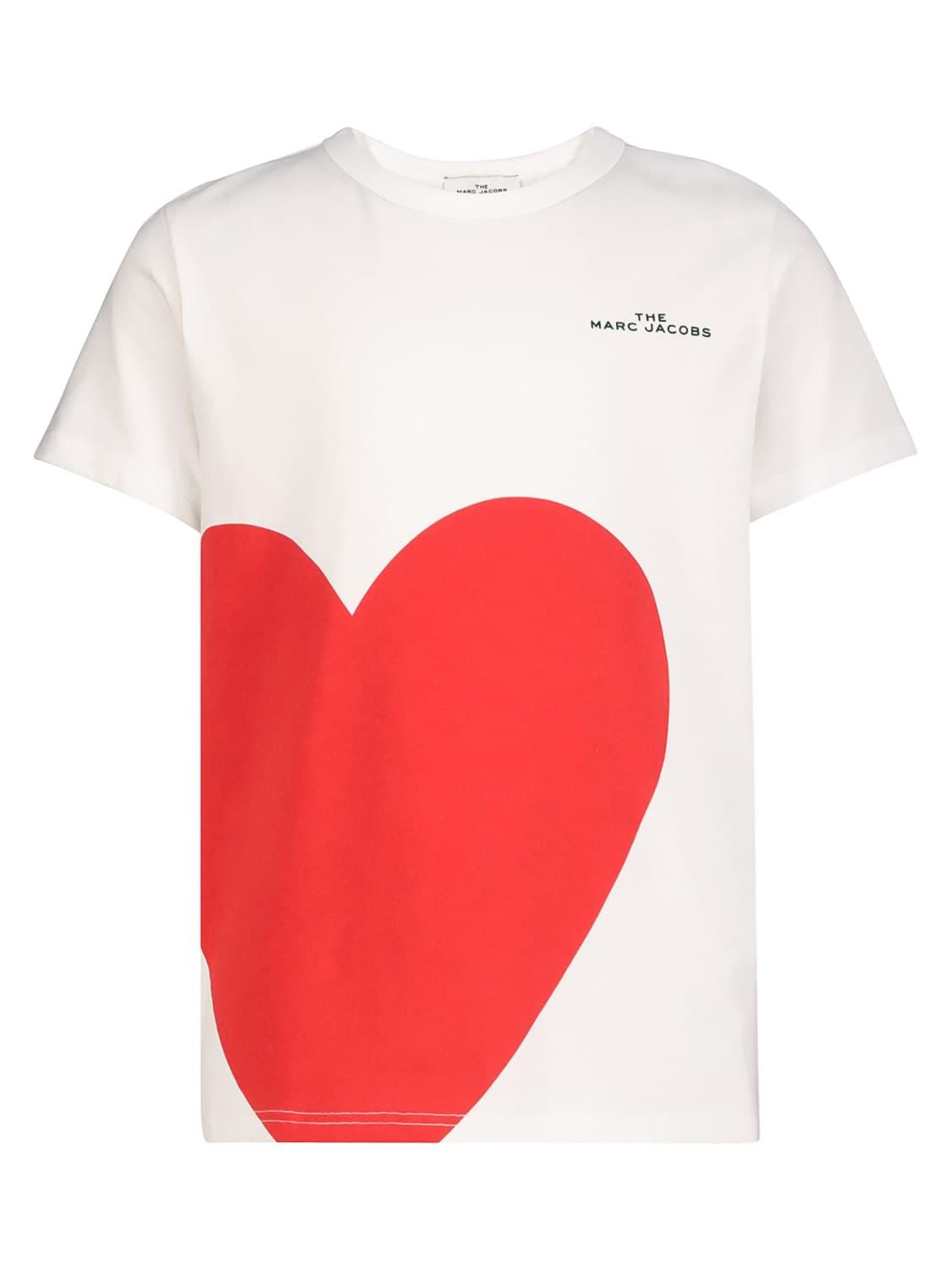 The Marc Jacobs T Shirt White For Girls Nickis Com