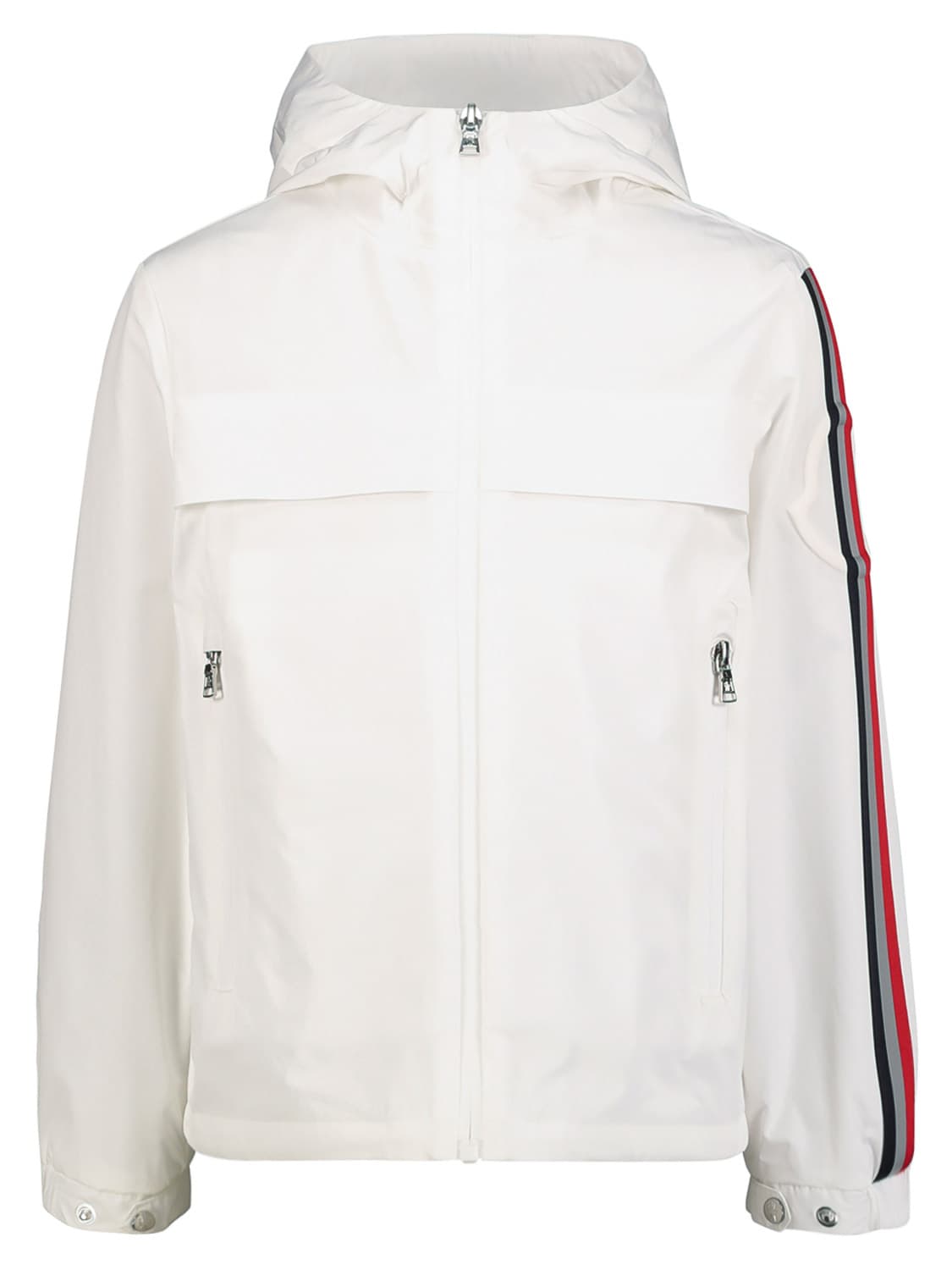 Moncler Vaug Hooded Jacket In White