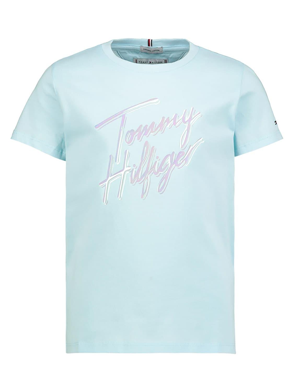 TOMMY HILFIGER t-shirt SCRIPT PRINT 