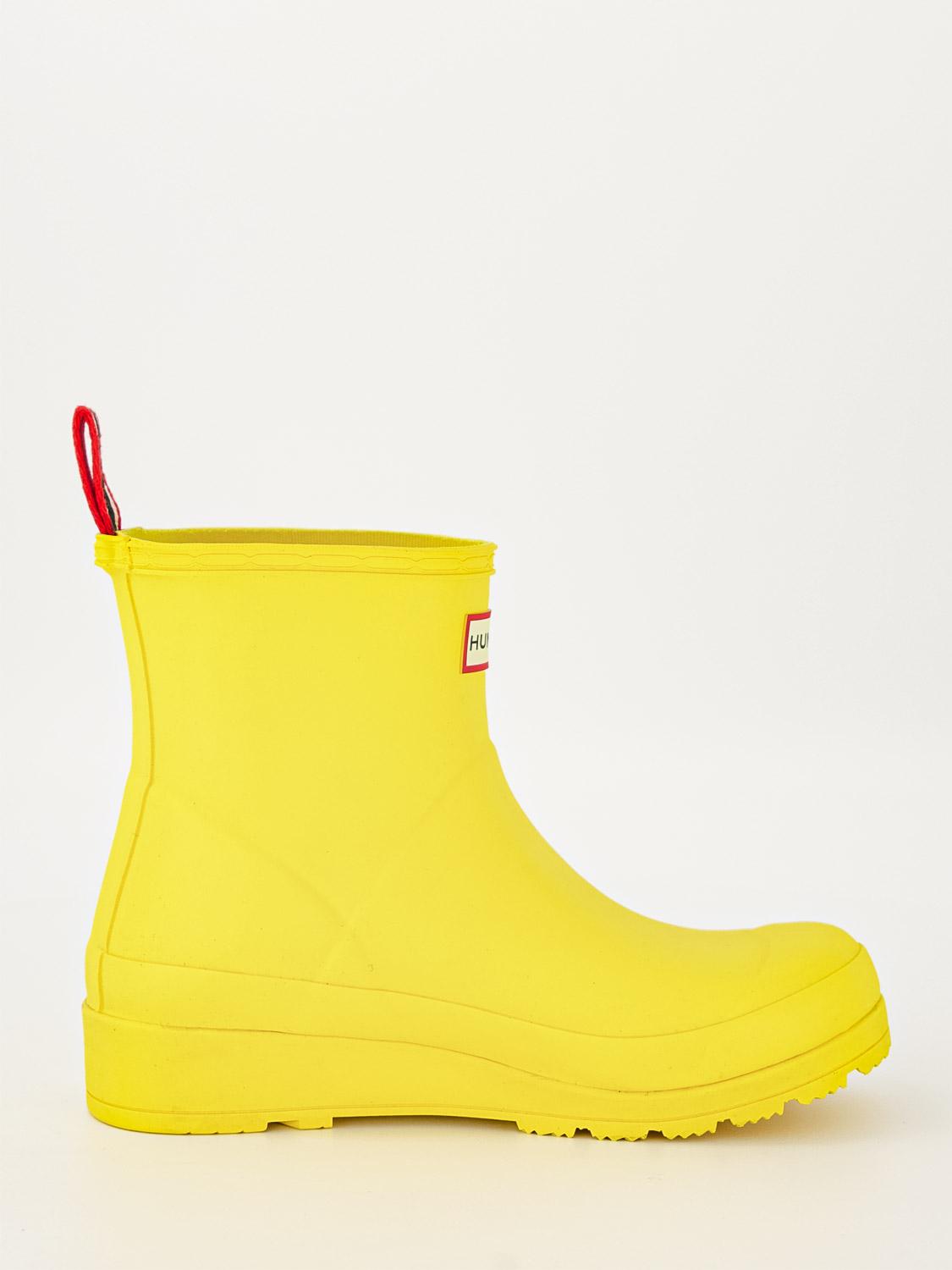 hunter play boots yellow