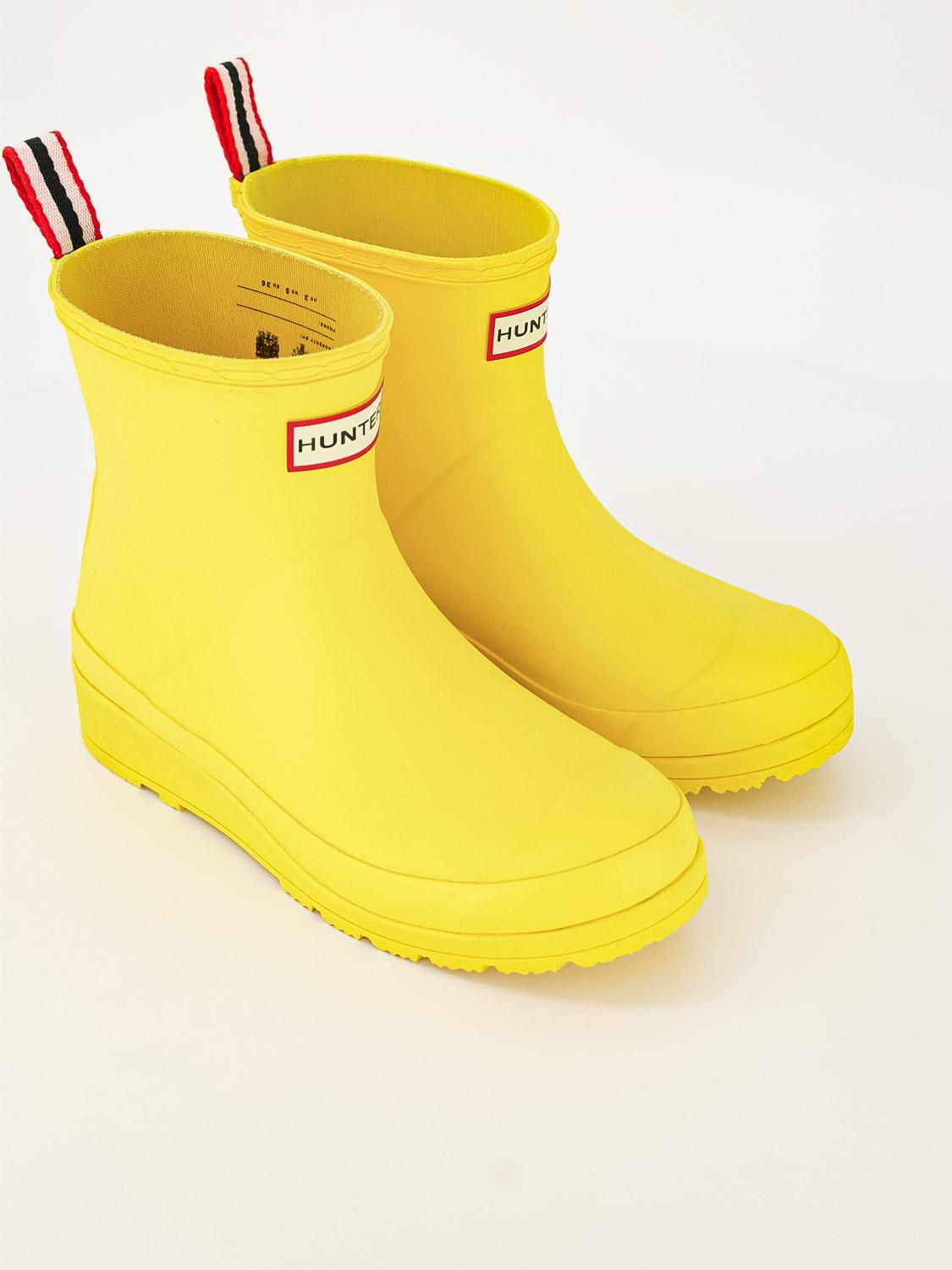 hunter play boots yellow