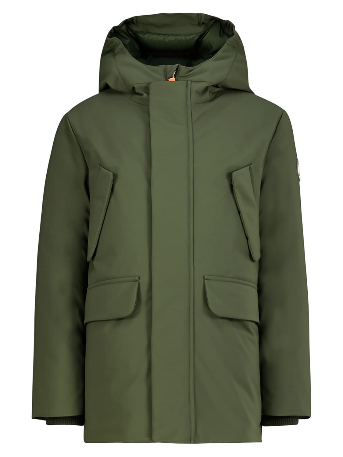 Click to view more detailed imagery on our partner's website Save The Duck Kids Winter Jacket For Boys In Green