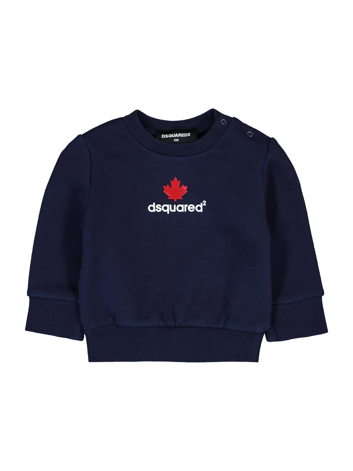 dsquared2 sweatshirt blue
