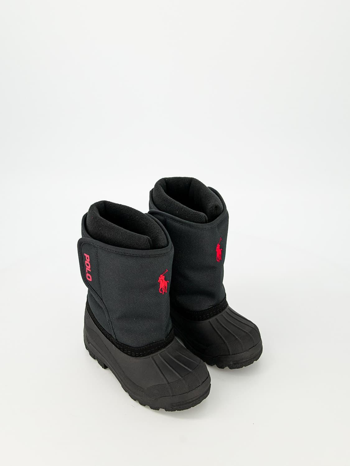 POLO RALPH LAUREN Regenlaarzen HARPYR EZ in zwart | NICKIS.com