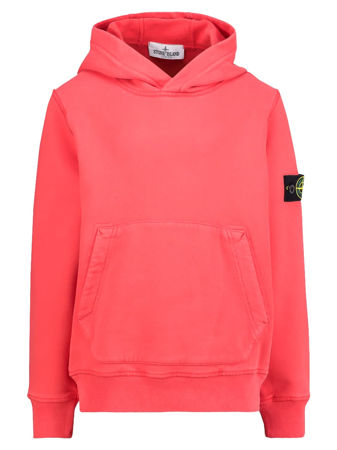 red stone island jacket junior