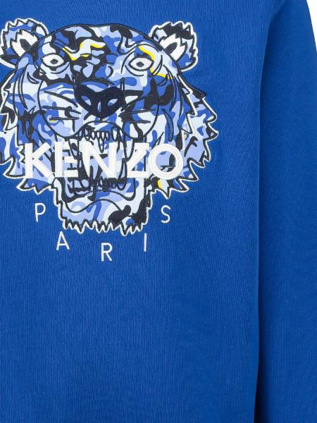 KENZO KIDS Sweatshirt Tiger Blue for 