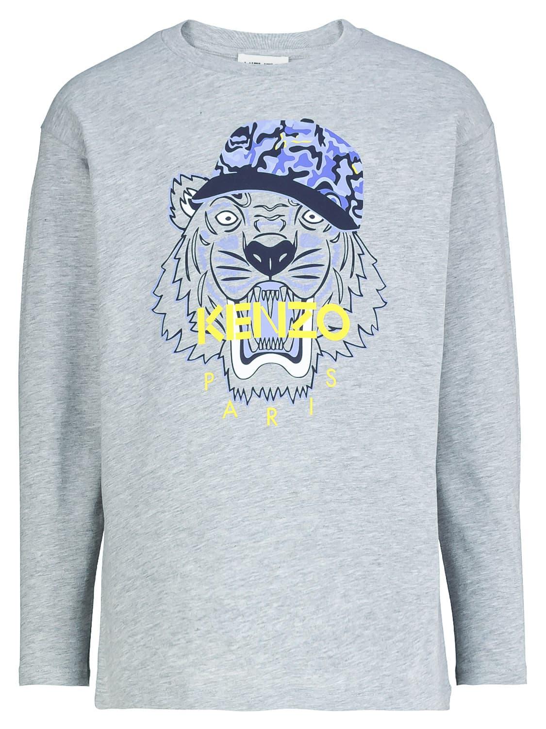 kenzo tiger grey