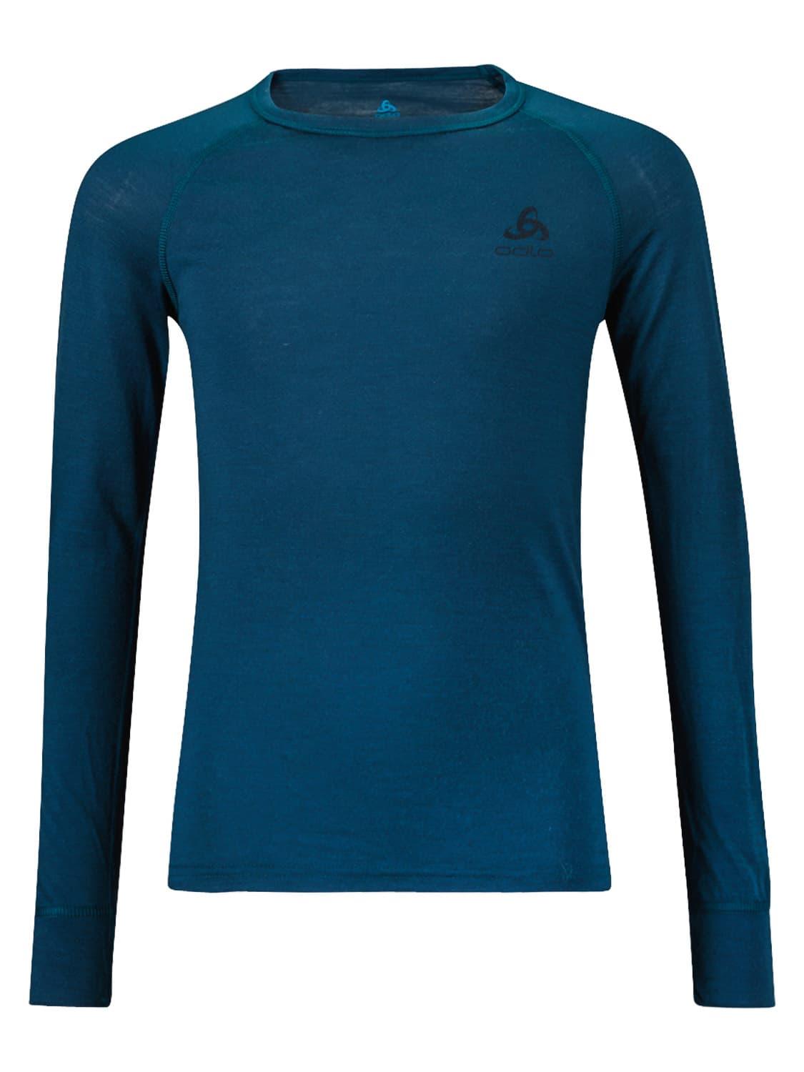 ODLO Ski Underwear MERINO 200 KIDS Blue