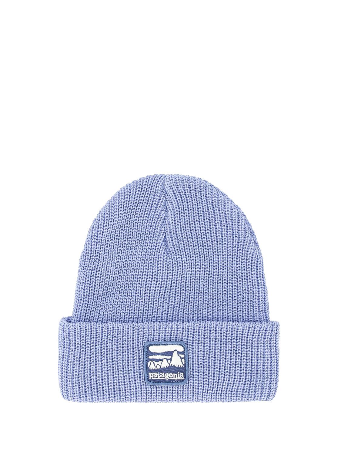 PATAGONIA beanie Logo blue | NICKIS.com