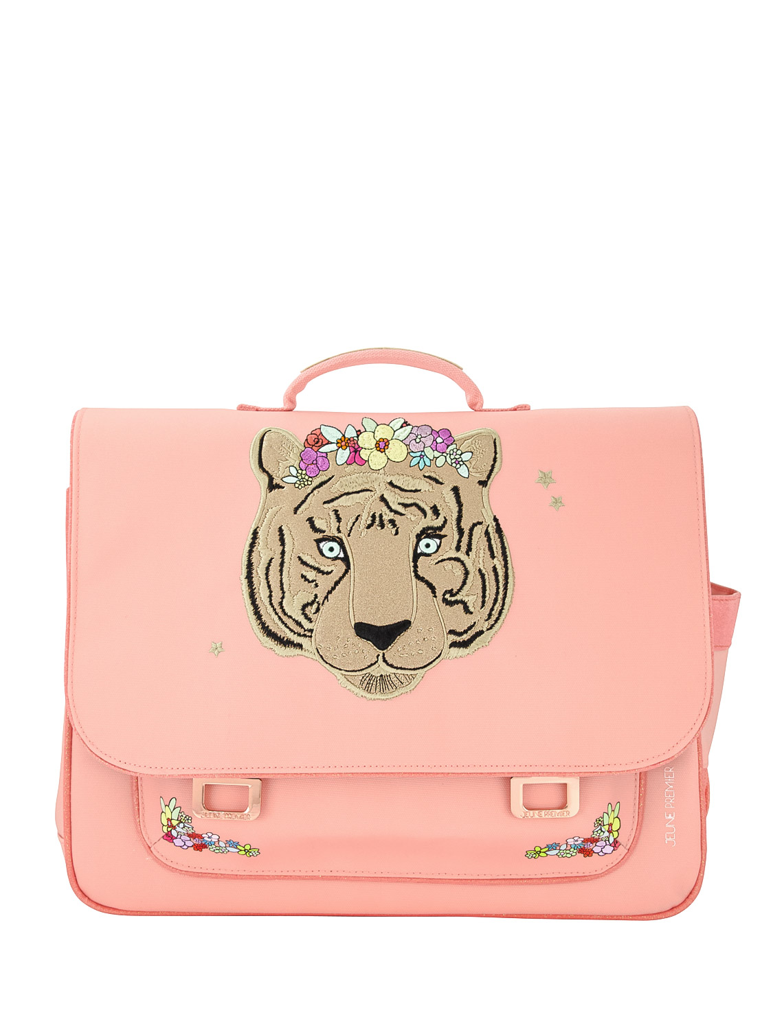Jeune Premier Kids Backpack Midi Tiara Tiger For Girls In Pink ModeSens