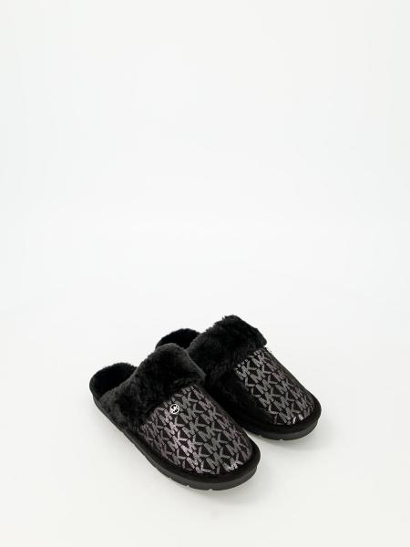 MICHAEL KORS Pantoffels Gaia Sweet in zwart voor meisjes | NICKIS.com