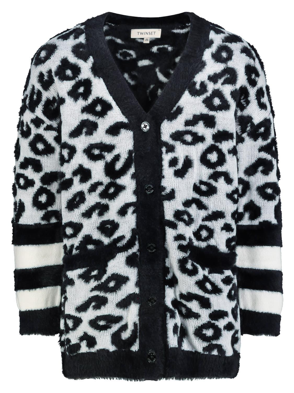 girls fuzzy cardigan