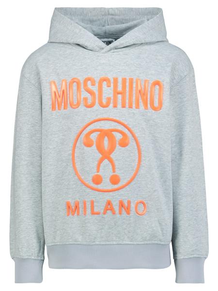 moschino orange hoodie