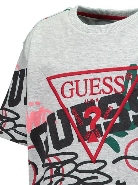 GUESS t-shirt grey for boys | NICKIS.com