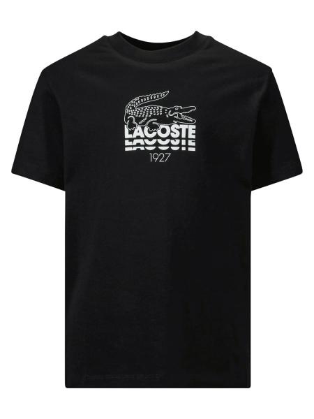 LACOSTE t-shirt black for boys | NICKIS.com