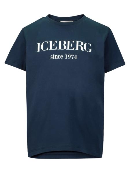 ICEBERG t-shirt blue for boys | NICKIS.com