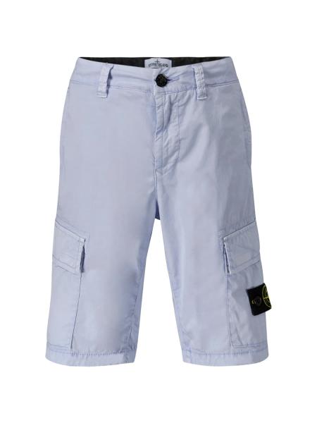 STONE ISLAND JUNIOR Shorts blue for 