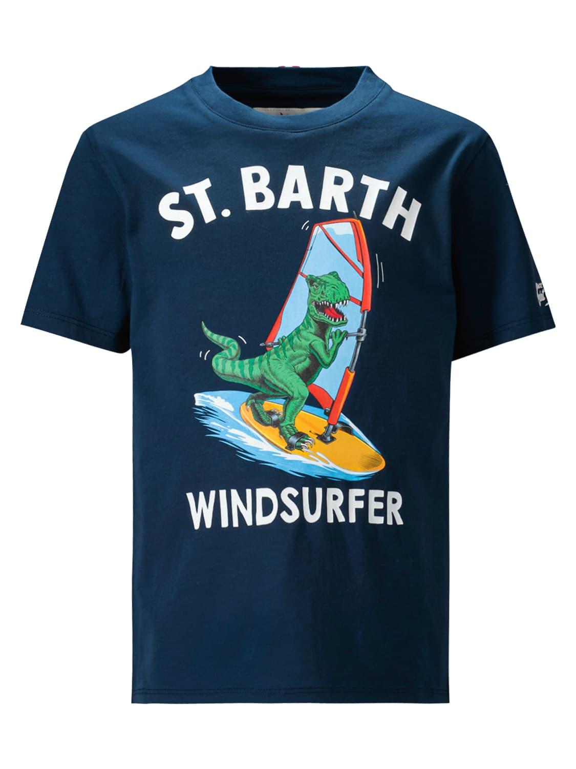 MC2 SAINT BARTH t-shirt blue for boys | NICKIS.com