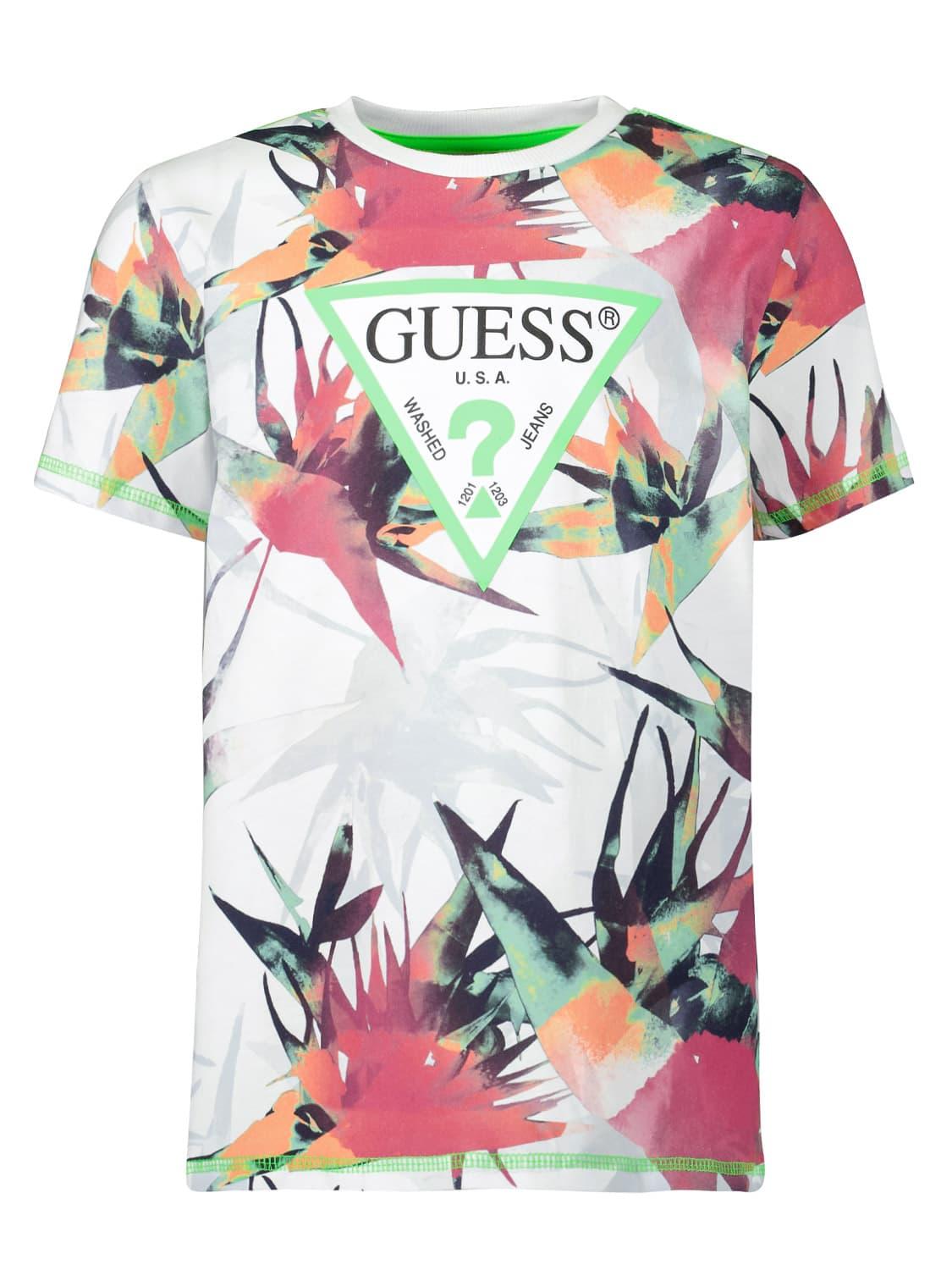 GUESS t-shirt white for boys | NICKIS.com
