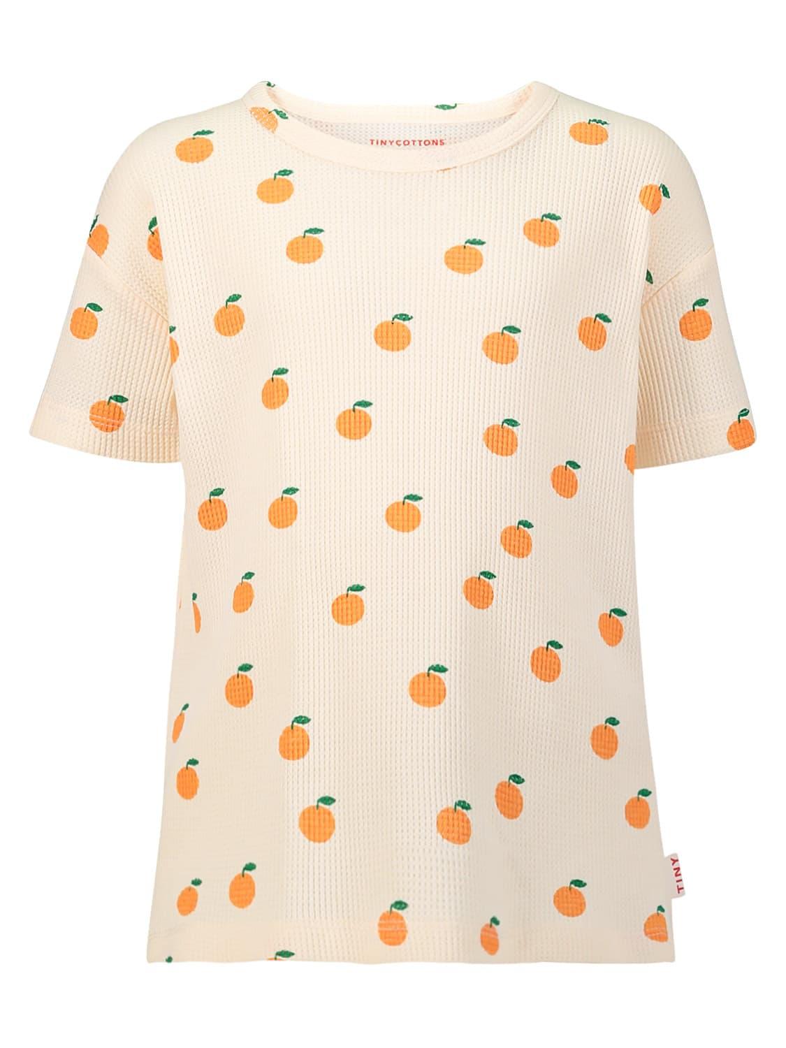 TINYCOTTONS t-shirt ORANGES beige 