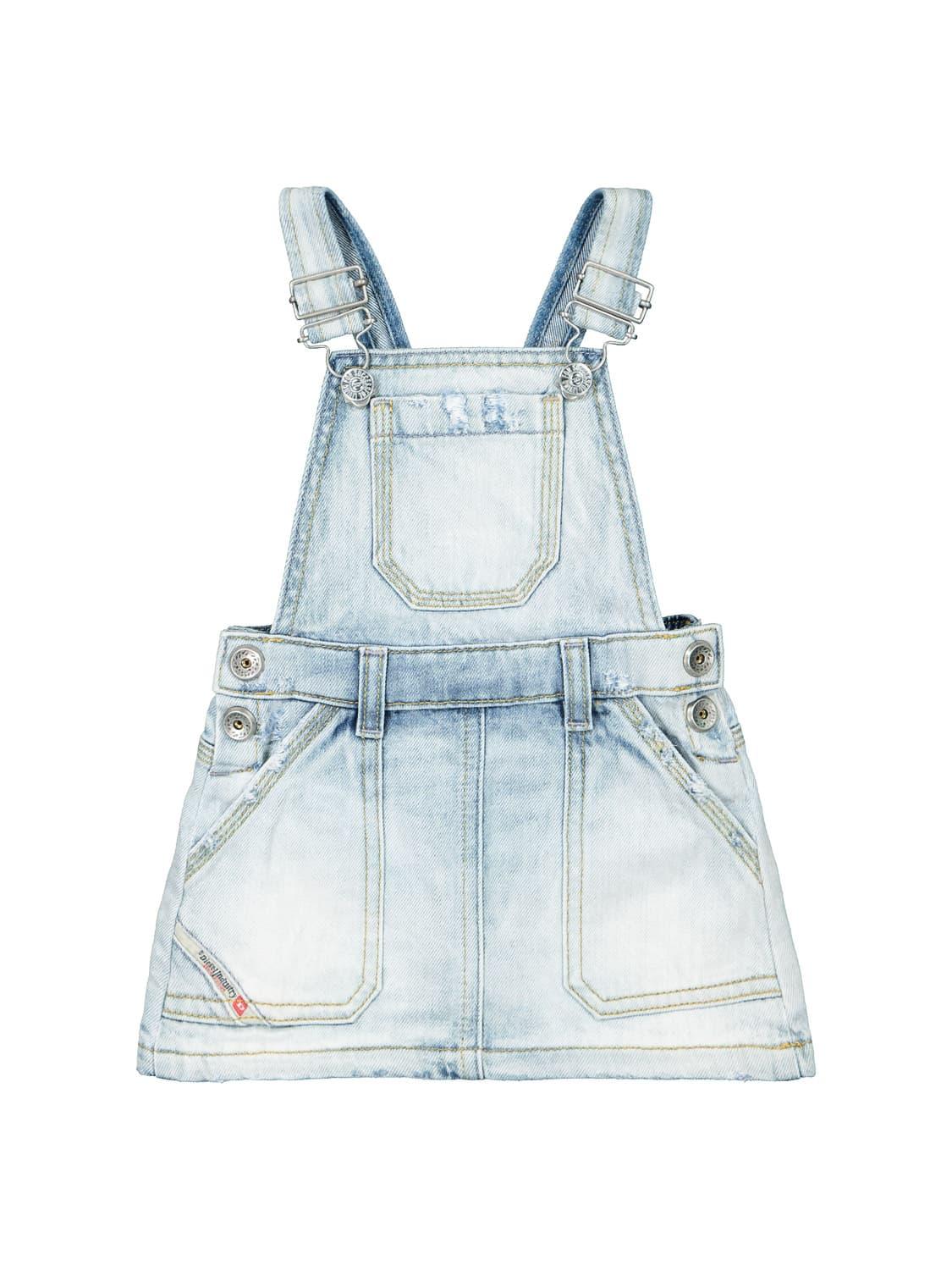 DIESEL Dungaree dress DAETYB blue for 