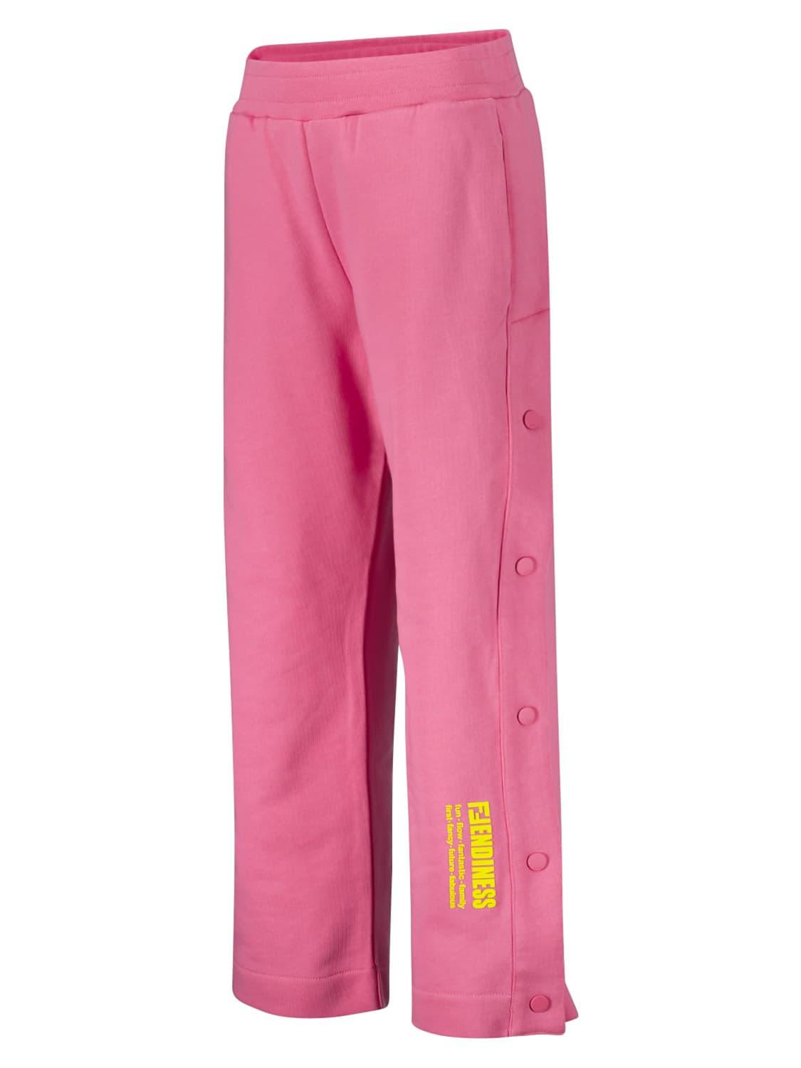 FENDI pantaloni della tuta rosa | NICKIS.com