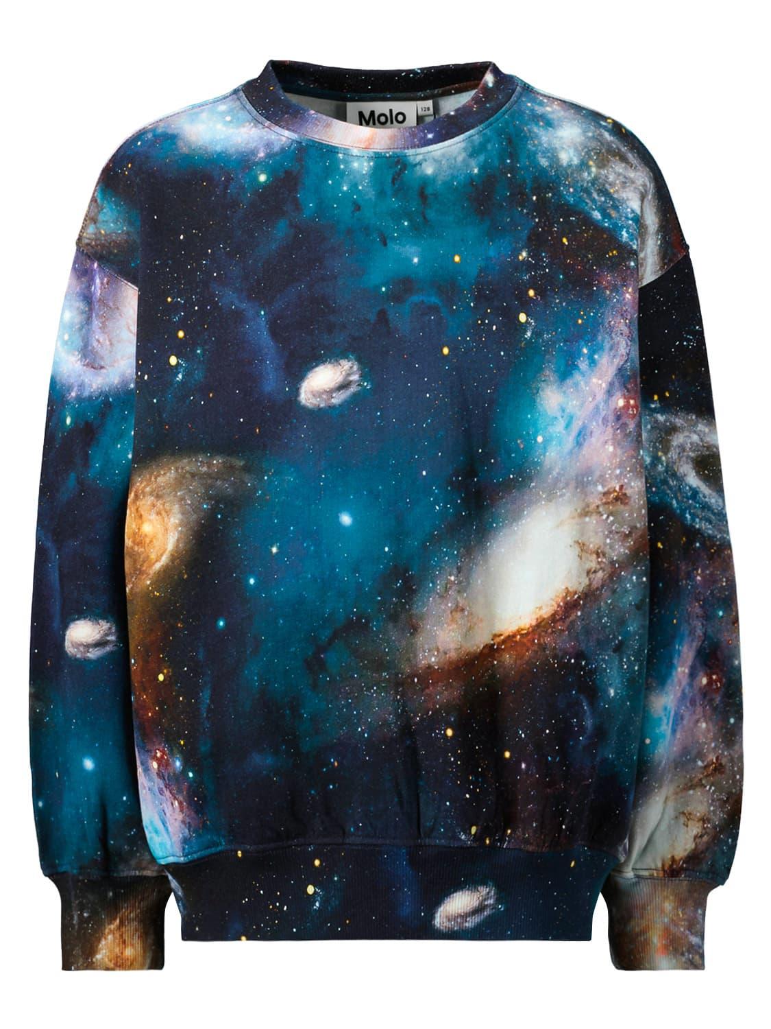 MOLO Sweatshirt Monti Blue for boys 