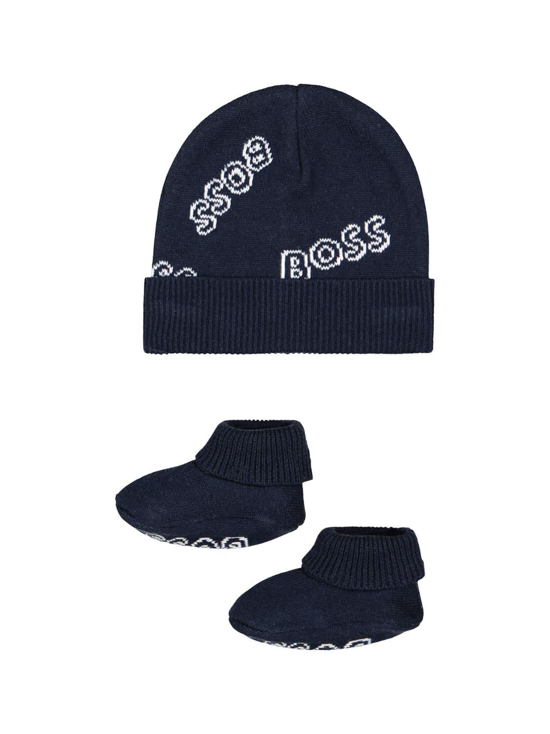 BOSS clothing set Blue