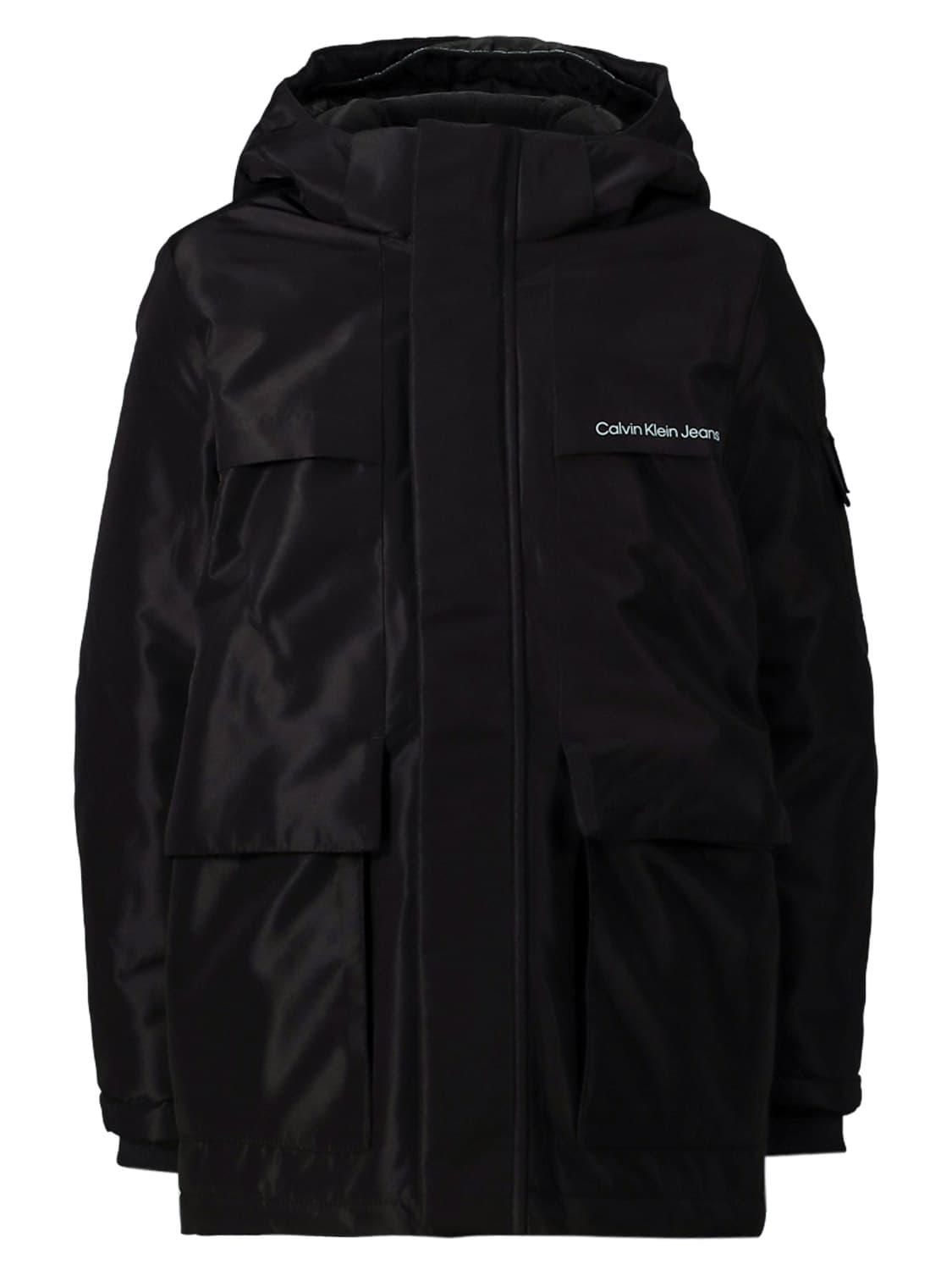 CALVIN KLEIN parka Back To School Black for boys
