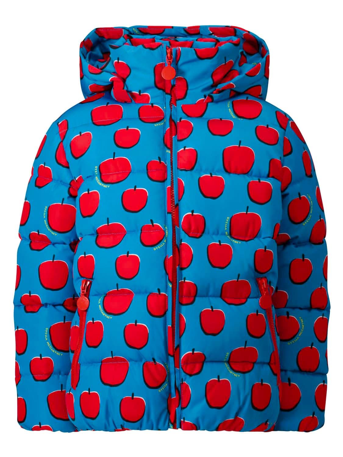 STELLA MCCARTNEY KIDS winter jacket Blue for girls