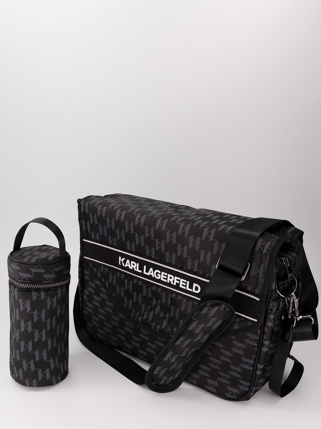 KARL LAGERFELD diaper bag Black